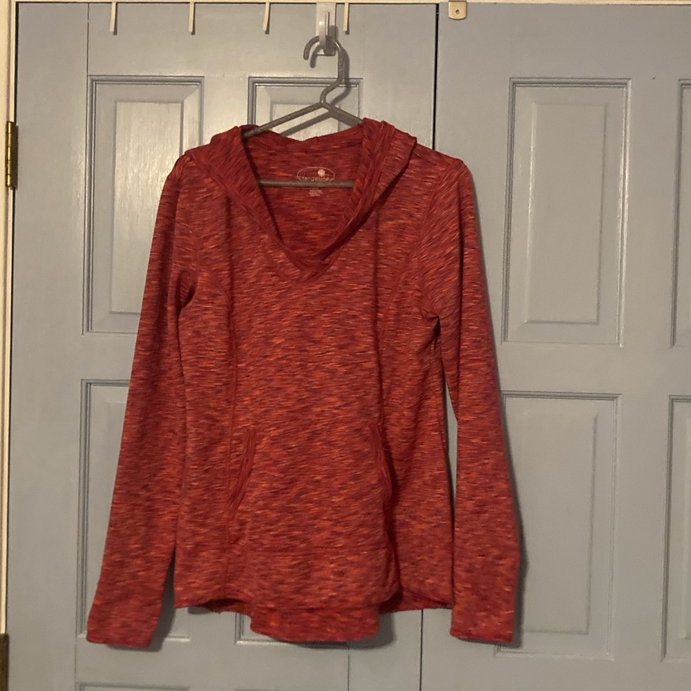 Tangerine lightweight hoodie